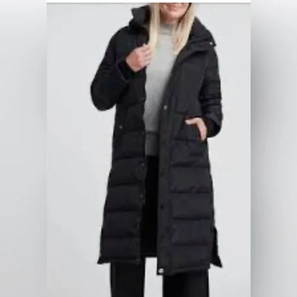 Free people x universal standard Women's Black Puffer Coat - Picture 2 of 7